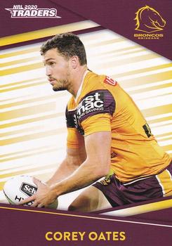 2020 NRL Traders #008 Corey Oates Front